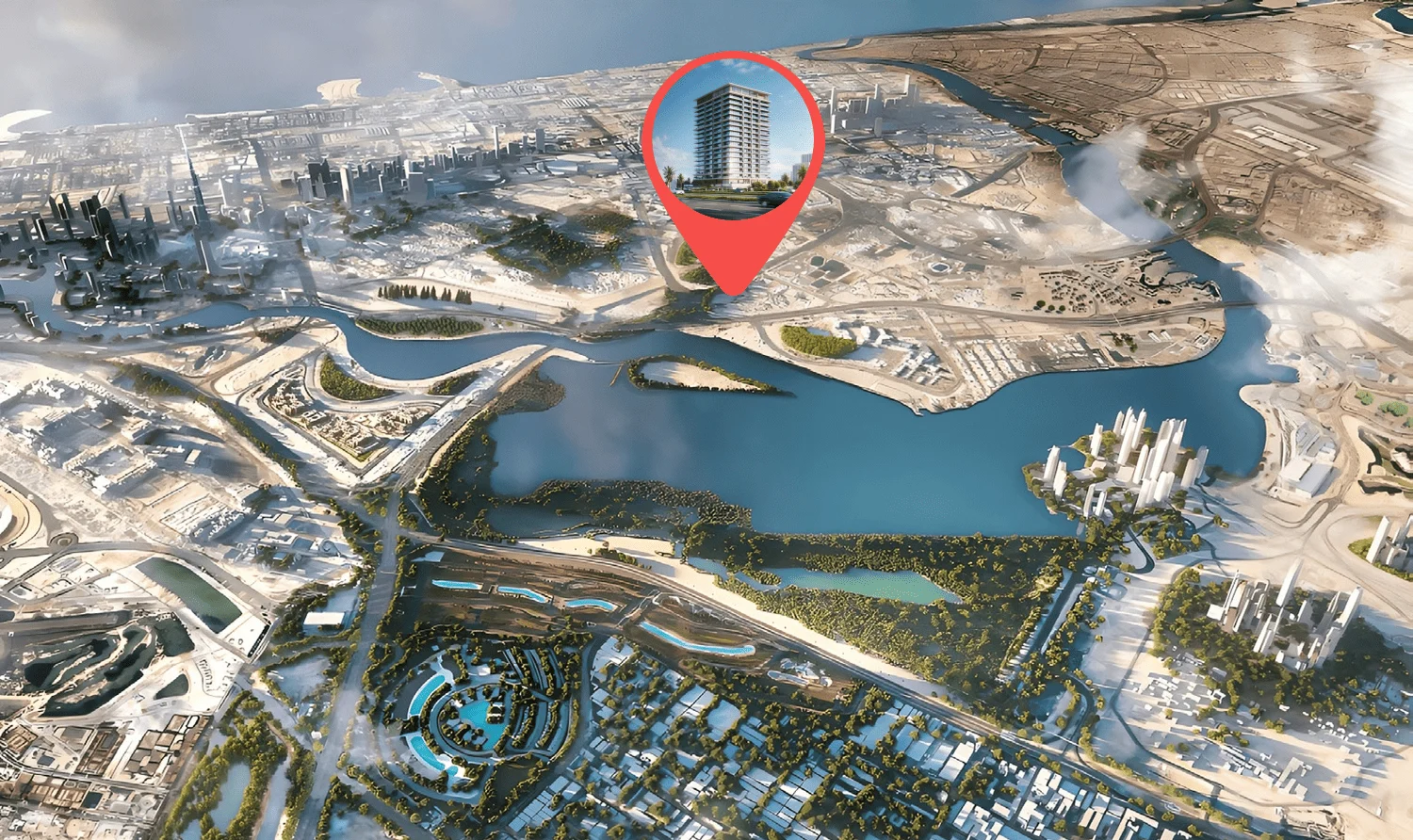 Binghatti Binghatti Pinnacle master plan