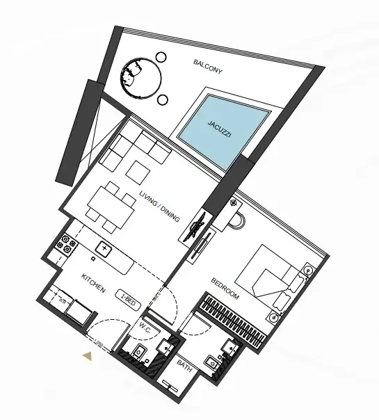 Binghatti Binghatti Royale floor plan