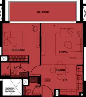 Binghatti Binghatti Ruby floor plan