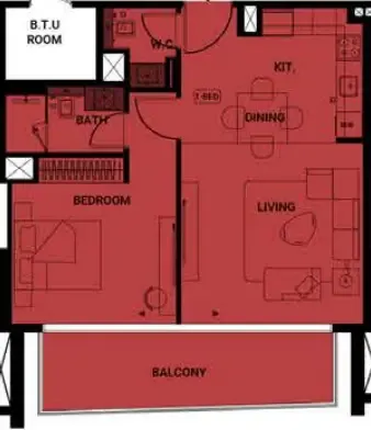Binghatti Binghatti Ruby floor plan