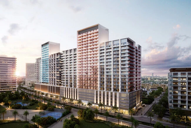 Exterior at Binghatti Ruby in JVC (Jumeirah Village Circle) Dubai