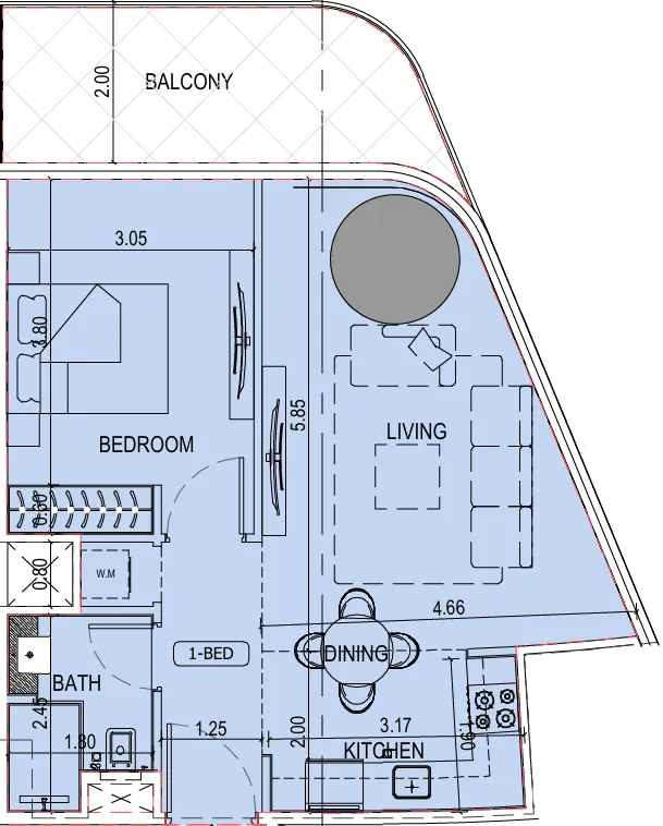 Binghatti Binghatti Sky Terraces floor plan