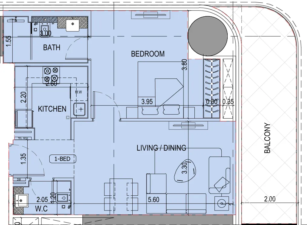 Binghatti Binghatti Sky Terraces floor plan