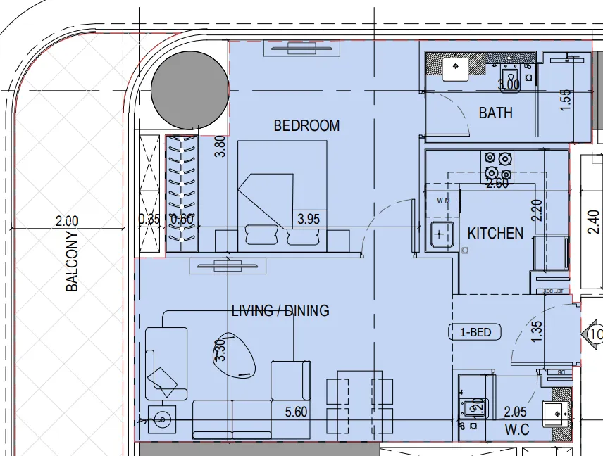 Binghatti Binghatti Sky Terraces floor plan