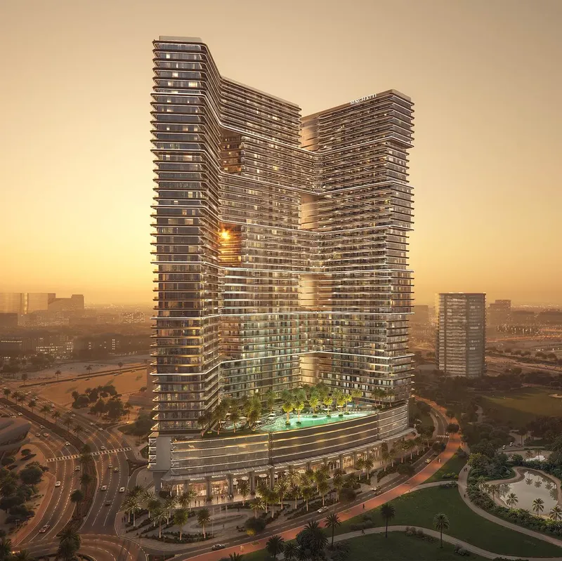 Exterior at Binghatti Sky Terraces in Dubai