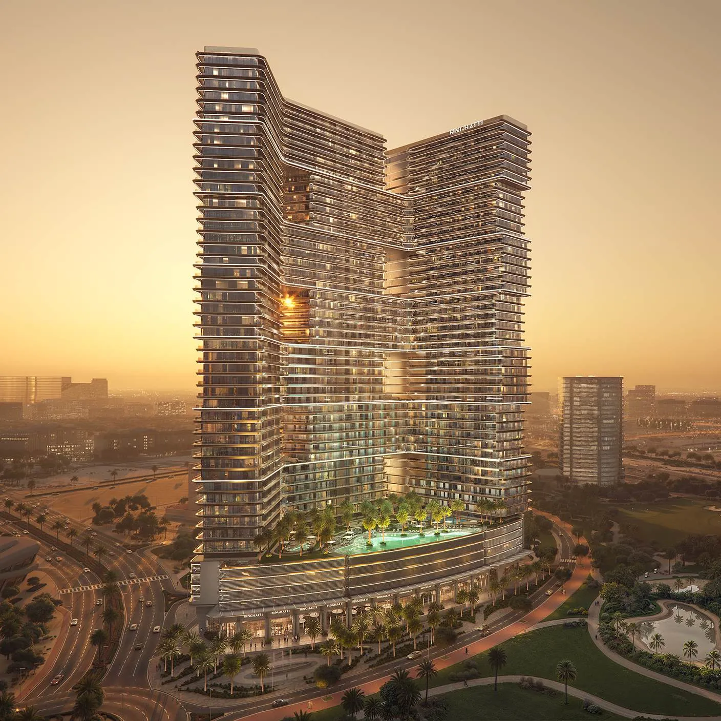 Exterior at Binghatti Sky Terraces in Dubai