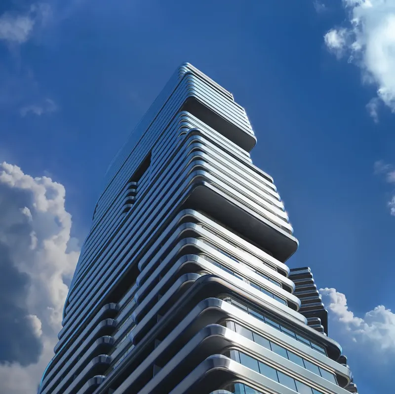 Exterior at Binghatti Sky Terraces in Dubai