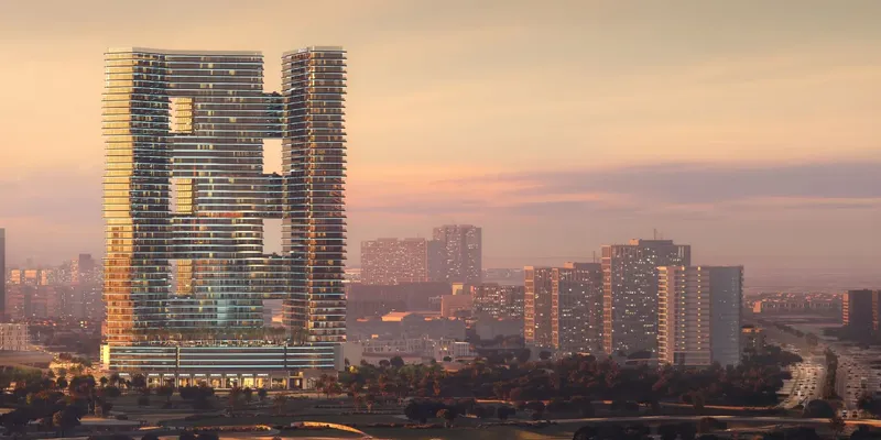 Exterior at Binghatti Sky Terraces in Dubai