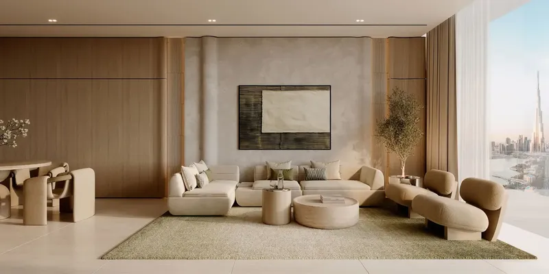 Interior at Binghatti Sky Terraces in Dubai