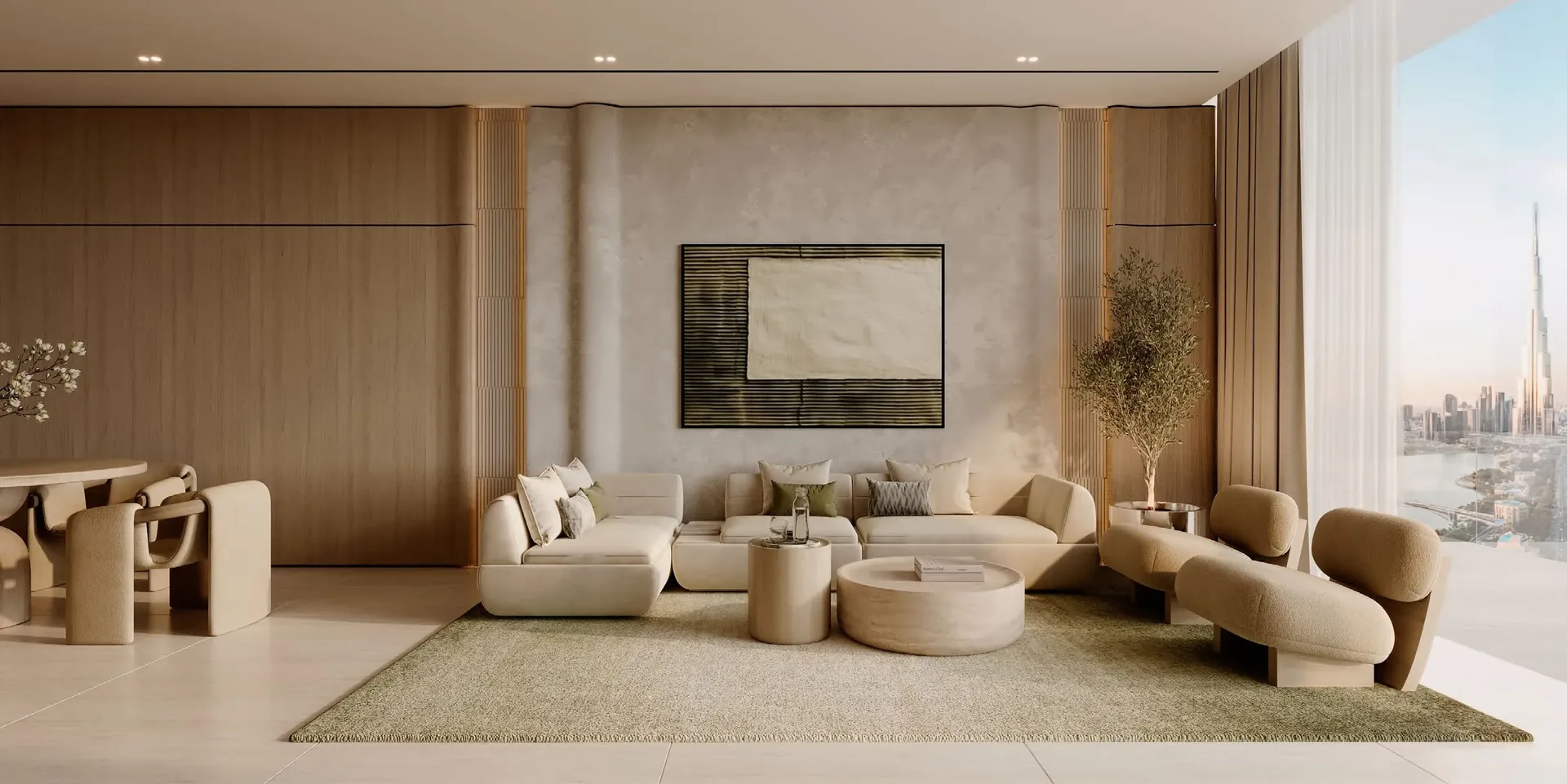 Interior at Binghatti Sky Terraces in Dubai