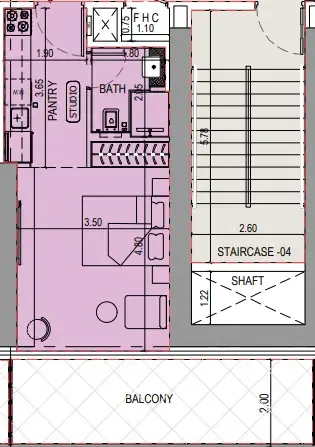 Binghatti Binghatti Sky Terraces floor plan