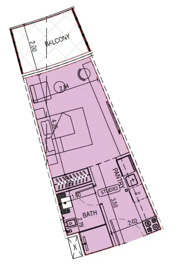 Binghatti Binghatti Sky Terraces floor plan