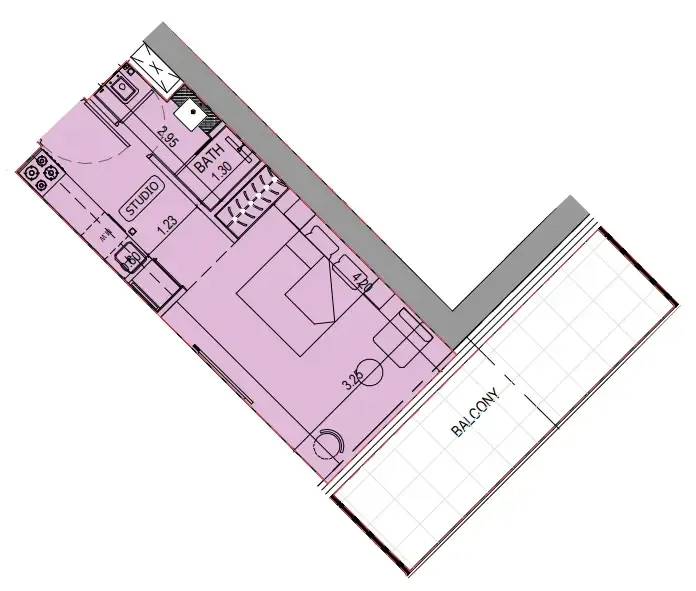 Binghatti Binghatti Sky Terraces floor plan