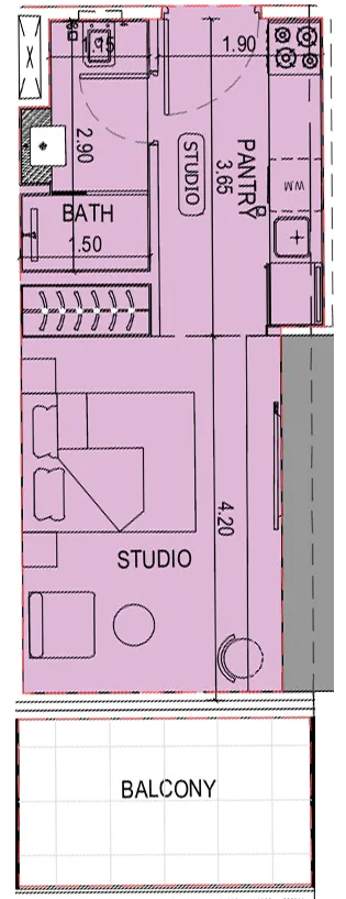 Binghatti Binghatti Sky Terraces floor plan