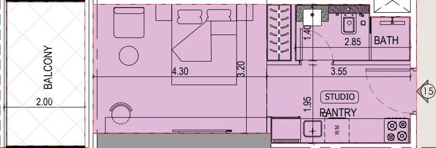 Binghatti Binghatti Sky Terraces floor plan