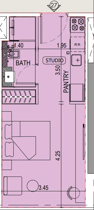 Binghatti Binghatti Sky Terraces floor plan