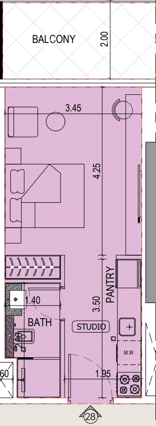 Binghatti Binghatti Sky Terraces floor plan