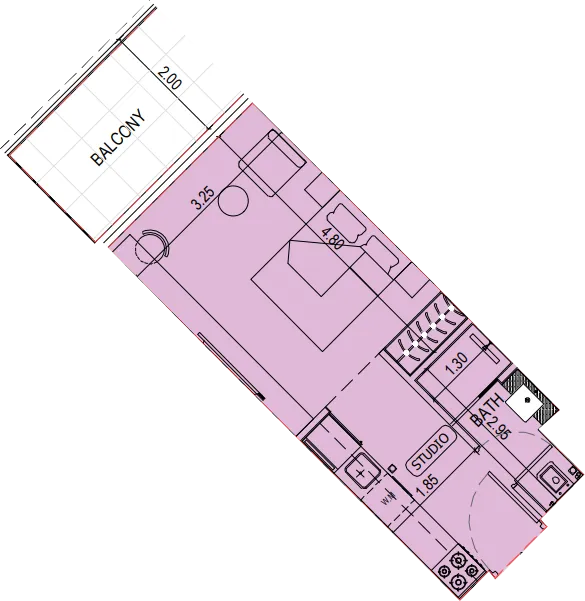 Binghatti Binghatti Sky Terraces floor plan