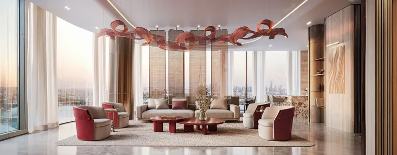 Interior at Binghatti Skyblade in Downtown Dubai Dubai