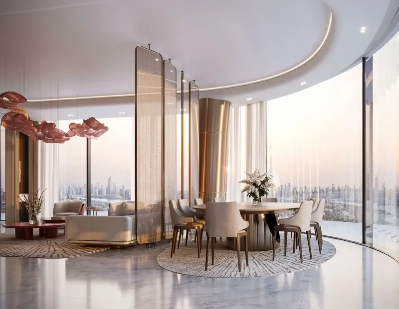 Interior at Binghatti Skyblade in Downtown Dubai Dubai