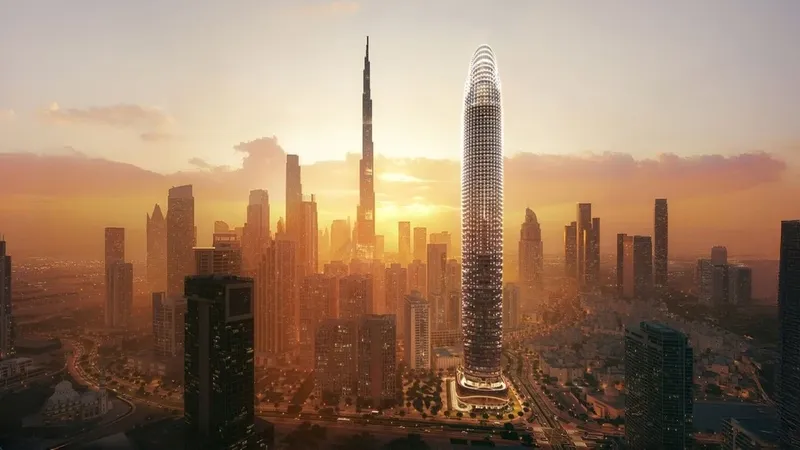Exterior at Binghatti Skyblade in Downtown Dubai Dubai