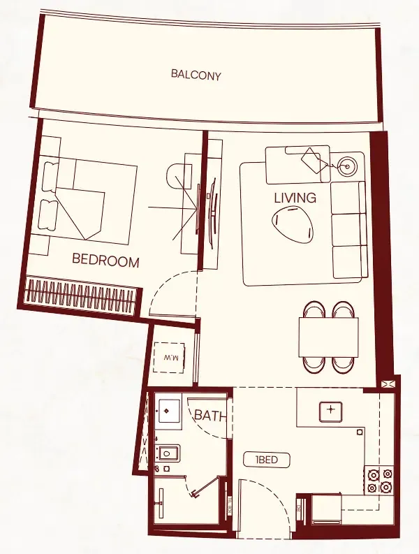 Binghatti Binghatti Skyflame floor plan