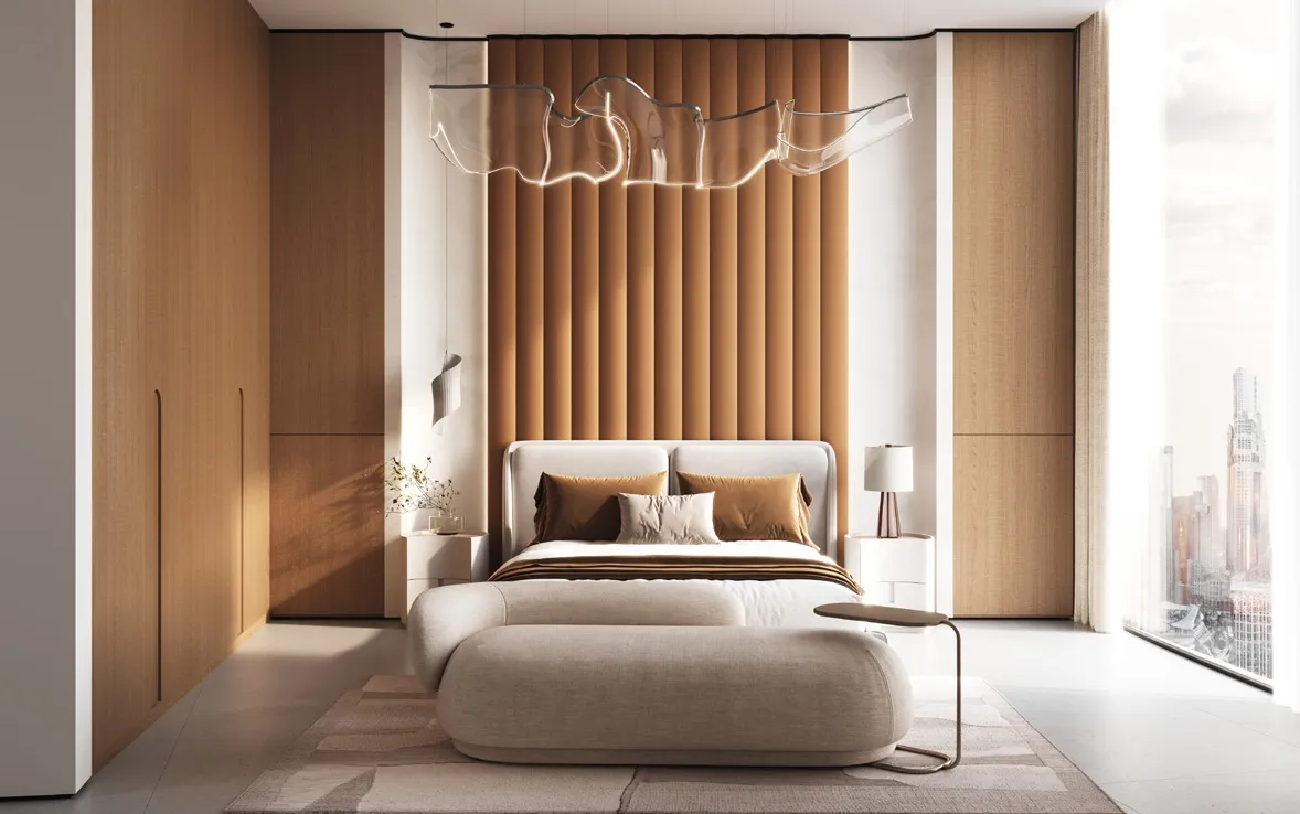 Interior at Binghatti Skyflame in Majan Dubai