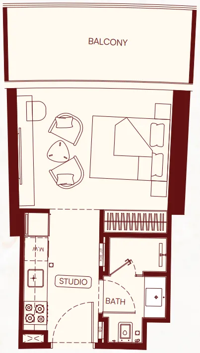 Binghatti Binghatti Skyflame floor plan