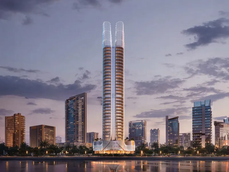 Exterior at Binghatti Skyhall in Business Bay Dubai