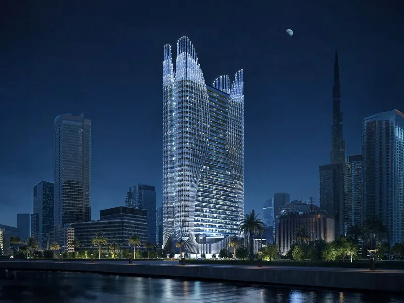 Exterior at Binghatti Skyhall in Business Bay Dubai