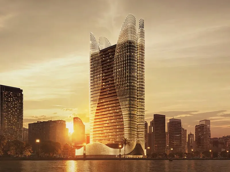 Exterior at Binghatti Skyhall in Business Bay Dubai