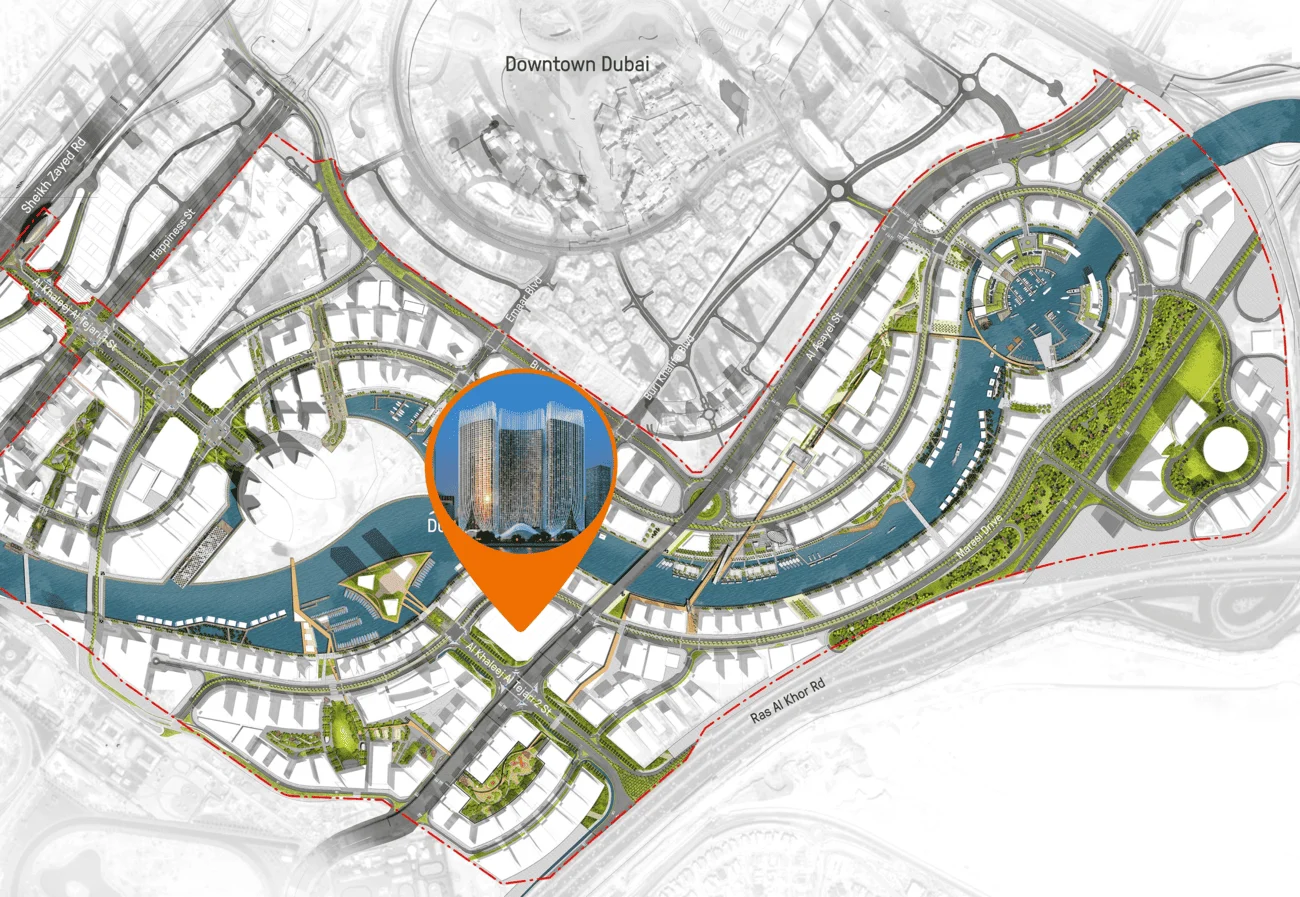 Binghatti Binghatti Skyrise master plan