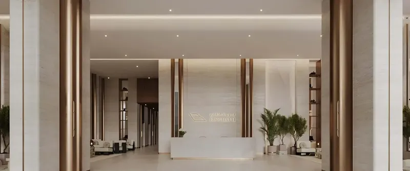 Lobby at Binghatti Starlight in Al Jaddaf Dubai