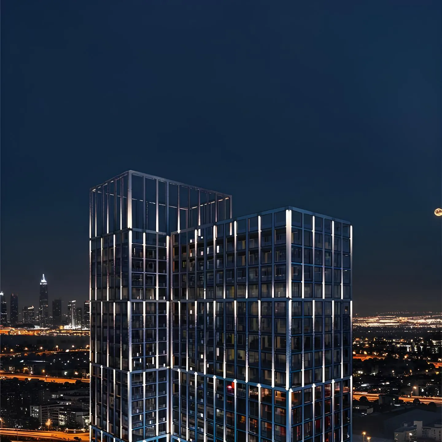 Exterior at Binghatti Titania in Majan Dubai