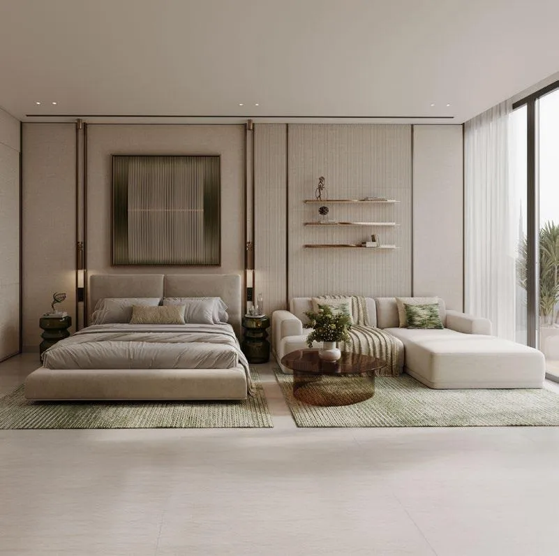 Interior at Binghatti Titania in Majan Dubai