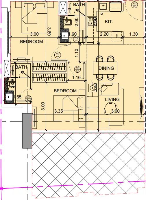 Binghatti Binghatti Twilight floor plan