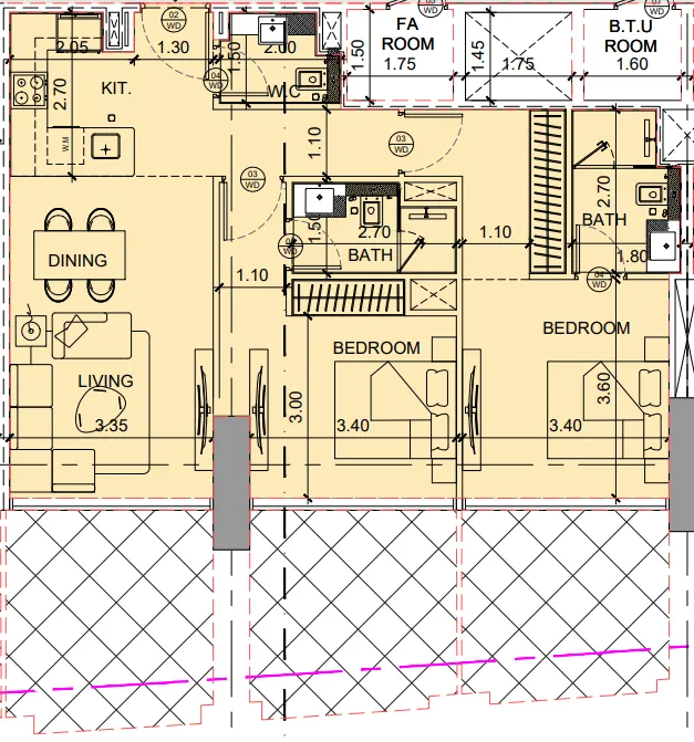 Binghatti Binghatti Twilight floor plan