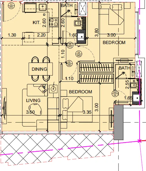 Binghatti Binghatti Twilight floor plan
