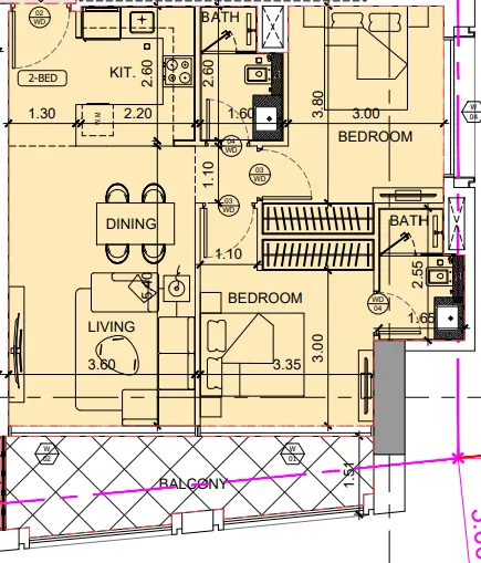 Binghatti Binghatti Twilight floor plan