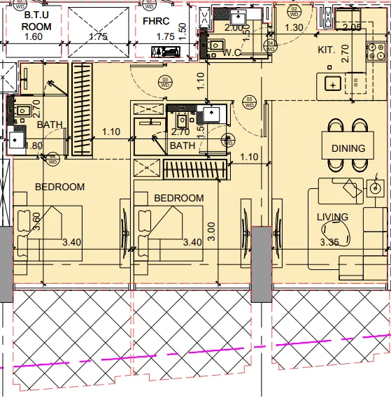 Binghatti Binghatti Twilight floor plan
