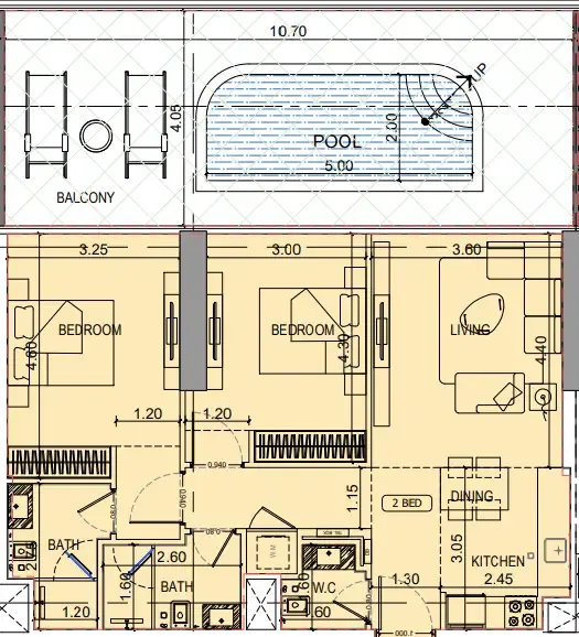 Binghatti Binghatti Vintage floor plan