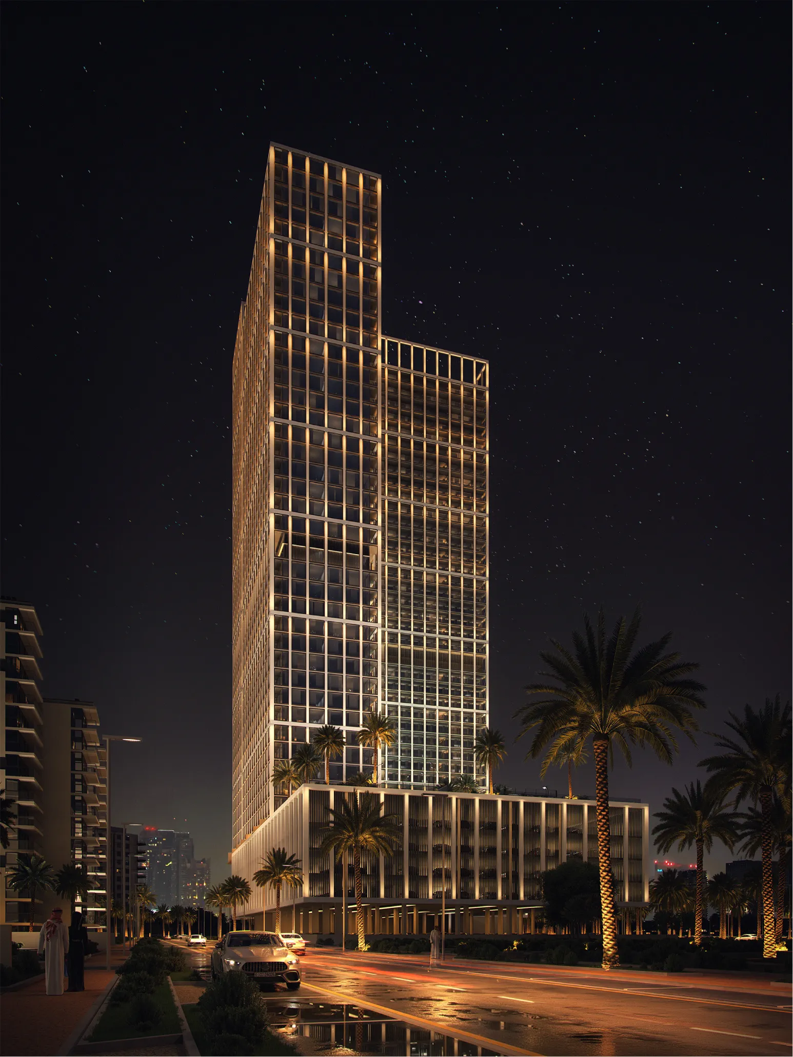 Exterior at Binghatti Vintage in Dubai
