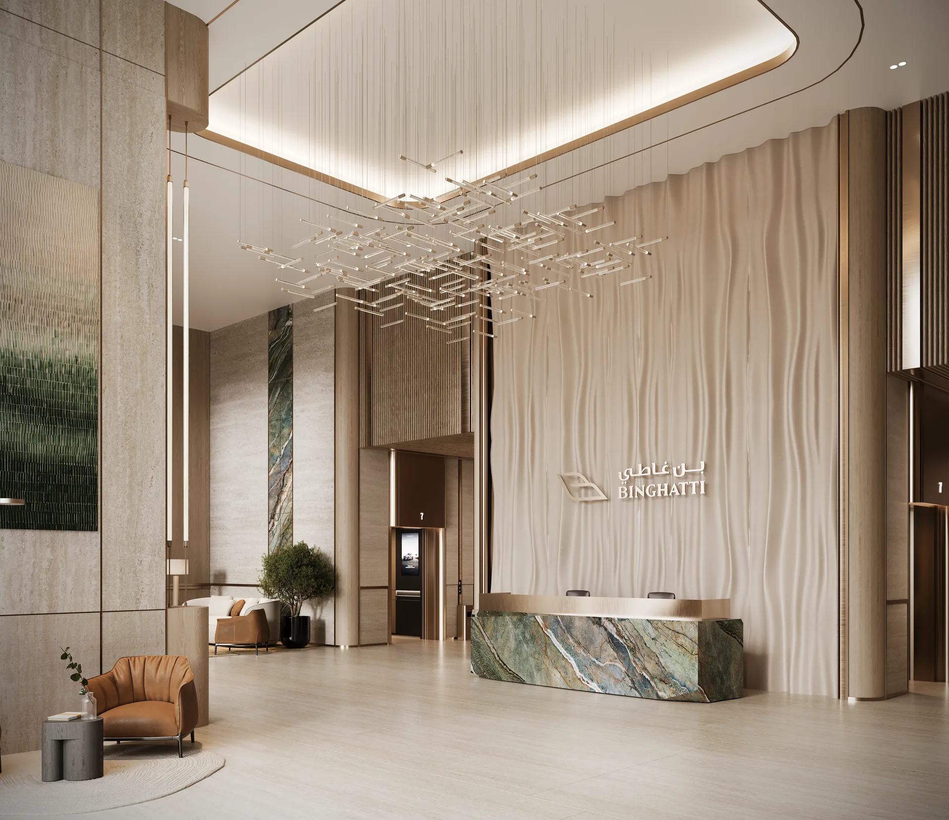 Binghatti Binghatti Vintage Lobby