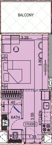 Binghatti Binghatti Vintage floor plan