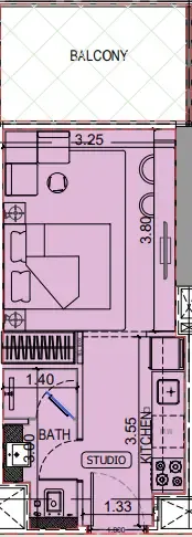 Binghatti Binghatti Vintage floor plan