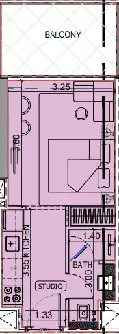 Binghatti Binghatti Vintage floor plan