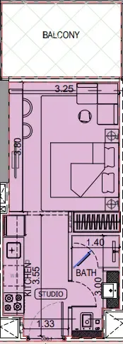Binghatti Binghatti Vintage floor plan