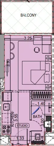 Binghatti Binghatti Vintage floor plan