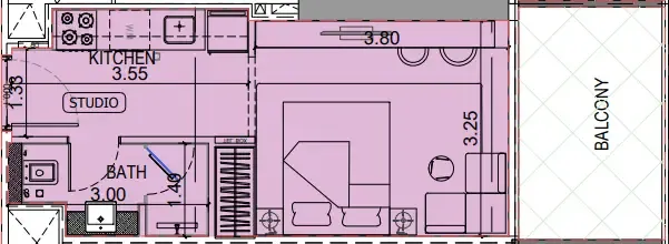 Binghatti Binghatti Vintage floor plan