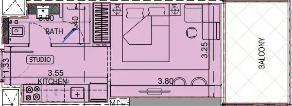 Binghatti Binghatti Vintage floor plan